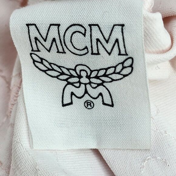 MCM Vintage Pink Polo with Eyelet Hem, Women's Medium - Picture 7 of 12